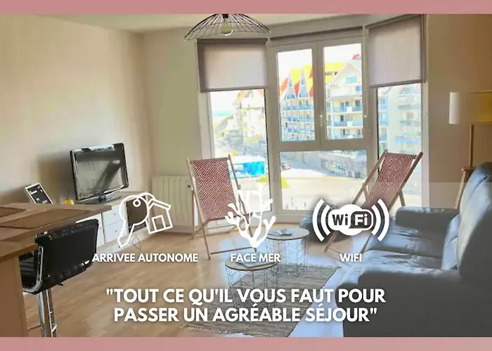 Les Rameaux, Superbe Appartement Vue Mer, Wimereux
